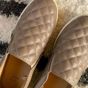 Gray Slip On Sneakers